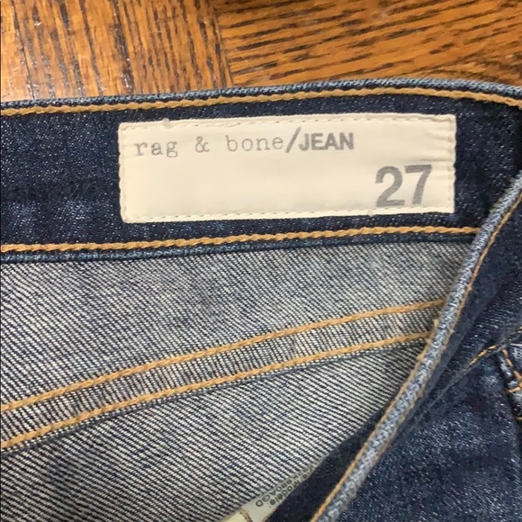 Rag&bone tomboy jeans. Size 27 - Picture 3 of 4
